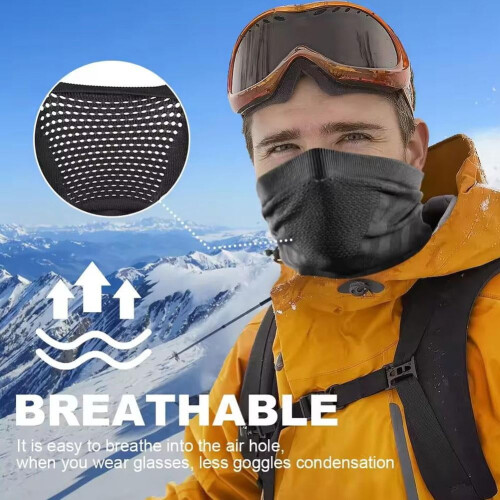 Fiber Neck Gaiter for Winter Outdoor Activities 1