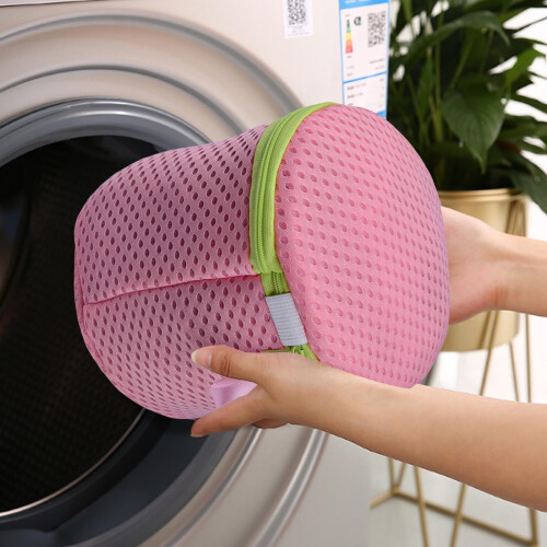 Mesh Laundry Bag for Bras & Delicates, 16cm, Zip Closure 1