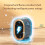 Κεραμική θερμάστρα χώρου Smart Electric 1500W Φορητή εσωτερική 4