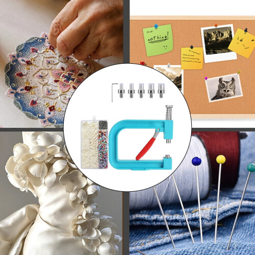 Pearls Setting Machine Bead Setting Machine Beading Accessories Bead Fixing Machine for Craft Decoration 1