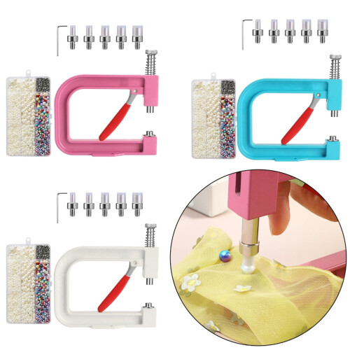 Pearls Setting Machine Bead Setting Machine Beading Accessories Bead Fixing Machine for Craft Decoration 2
