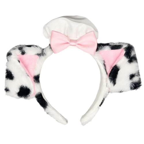 Plush Cosplay Headpiece With Maid Theme-puddingchef spots