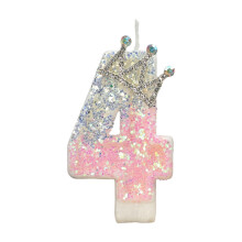 Birthday Number Candle,Birthday Candle for Cake,Number Candle-4