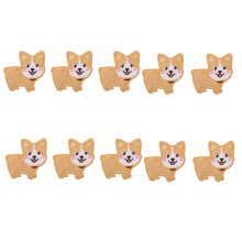 Patchs adhésifs en tissu avec motif chien de-chiot de côté