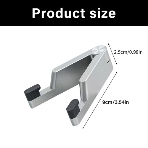 Aluminum V-Shape Phone Stand for 4–12 Inch Devices 1