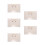 5Pièces Étui De Rangement Beige Transparent Compact Robuste 8
