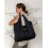 Bolsa tote com chaveiro em couro vegano, 50 x 60 cm (20 x 24 polegadas) 3