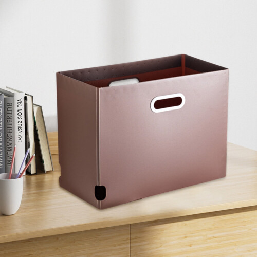 Bac de rangement pliable en plastique avec poignées 2