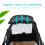 Blød bærepose med ko-print til katte og hunde 4