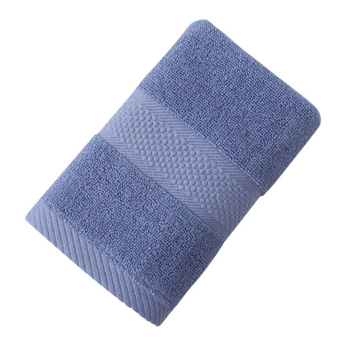 Serviette de bain en coton filé à l'anneau – Épaisse, absorbante, 1