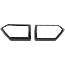 2Pcs Central Control Instrument Air Conditioning Air Outlet Air Conditioning Vent Decorative Cover for Raize 2021