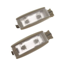 2Pcs Dome Lamp Reading Light for B6 B7 CC 5 MK6 MK7 Interior MakeUp Lights 1KD947109A Beige