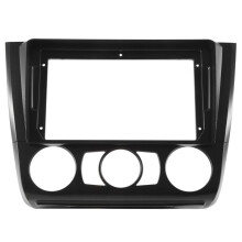 Car DVD Frame Audio Adaptor Dash Trim Kits Facia Panel 9 Inch for  1 Series E88 E82 E81 E87 2004-2011 Radio Player