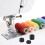 Sewing Machine Accessories Rubber Black 20Pcs 1.2x1.2x0.2in 5