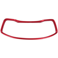 DéCor de Garniture de Couvercle de Panneau de Cadre de Tableau de Bord pour 11Th 2022 2023, Accessoires D'IntéRieur Rouges