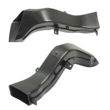 1 Paire de Support de Radiateur Avant Gauche + Droit Conduit D'Admission D'Air en Plastique Noir 51748054229 51748054230 pour SéRie 3 F30 F31