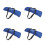 4Pièces Dossier Extensible Bleu Avec Ergonomique 3
