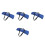 4Pièces Dossier Extensible Bleu Avec Ergonomique 7