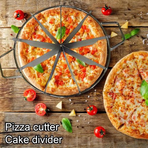 Kuchenteiler aus Edelstahl – 6, 9 oder 10 Portionen 1