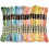 Broderigarn Broderet Grøn 6-Trådet Polyester18 8