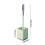 Ensemble brosse de toilette avec manche long et base murale 3