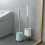 Toilet Brush and Holder Set Wall-Mounted Ventilated 1 Set 6