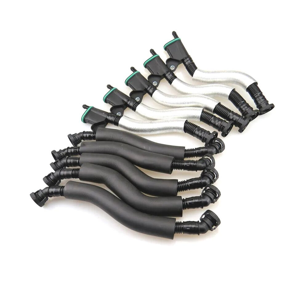 10Pcs Pcv Oil Water Separator Vent Hose Combination For Q5 A3 A4 Leon Toledo 06J103221b 06H103226a 4713841588151