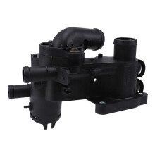 BoîTier de RéGulateur de Liquide de Refroidissement pour Cordoba Ibiza 9N 1.4 16 V de BoîTier de Thermostat de Liquide de
