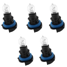 5 Unidades de Lâmpada Dianteira de CirculaçãO Diurna com Base para 3008 5008 C5 12V 24W 6216F6 89072904 PH24W