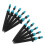 40Pcs Adjustable Plastic Drip Irrigation Emitters for Garden Use Black 2