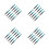 40Pcs Adjustable Plastic Drip Irrigation Emitters for Garden Use Black 4