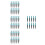 40Pcs Adjustable Plastic Drip Irrigation Emitters for Garden Use Black 5