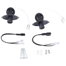 2 LED-Angel-Eye-Markierungslampen, 20 W, Xenon-Weiß, Hochleistungs-LED-Licht für  E90 3Er-Serie 2006-2008