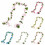 Artificial Sakura Vine Garland 2.3m 45 Flowers 3
