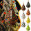 Orange soccer ball Christmas tree ornaments 4