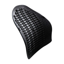 Car Back Chair Massage Lumbar Cushion Mesh Ventilated Cushion Car Office Home, Black