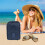 Faltbare Reisetasche mit Schuhorganizer, Marineblau 6