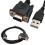 Καλώδιο υψηλής ταχύτητας μετατροπέα USB σε RS232 Καλώδιο USB αρσενικό σε RS232 θηλυκό για 2