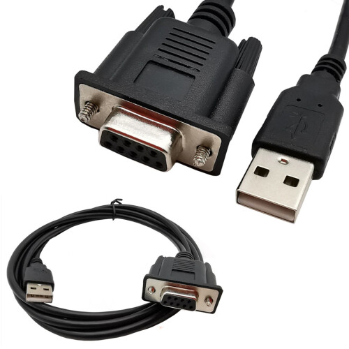 Καλώδιο υψηλής ταχύτητας μετατροπέα USB σε RS232 Καλώδιο USB αρσενικό σε RS232 θηλυκό για 1