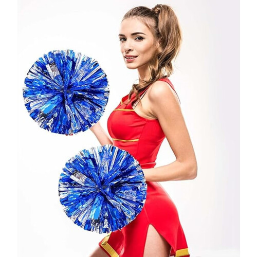 Cheerleading-Pompons mit Kunststoffgriff – 4er-Pack 1