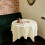 Round Tablecloth 90cm Solid Colour Polyester 5