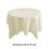 Round Tablecloth 90cm Solid Colour Polyester 3