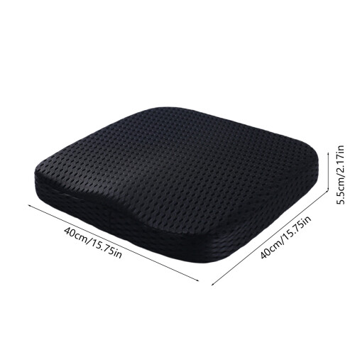 Memory Foam Office Chair Cushion Thick Non-Slip 2