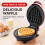 Μηχανή πρωινού Love Waffle 4 ιντσών, 16*8*12cm, γρήγορη θέρμανση, αντικολλητική επίστρωση, 6