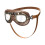 Retro-Hundesonnenbrille, ABS-Rahmen, PC-Gläser, 14 x 7 cm 3
