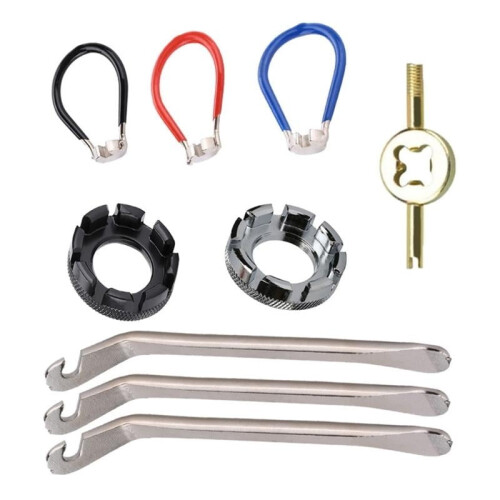 Fahrradspeichenschlüssel-Set, 7- oder 9-teilig 2