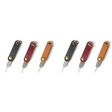 6-Teiliges Auswurf-SIM-Kartenfach Open Pin Needle Key Tool für Universal-Handy Tragbares SIM-Karten-Entfernungswerkzeug
