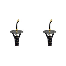 2X 5.8GHz Directional Antenna Helical Antenna Image Transmission Antenna Remote Control Extended Range 5800MHz B
