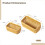2 Wall-Hanging Storage Baskets, Imitation Rattan Plastic, 4