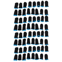 18-Pin Carbon Fiber Finger Sleeves For PUBG Mobile Games Press Screen Finger Sleeves(64 Pcs)